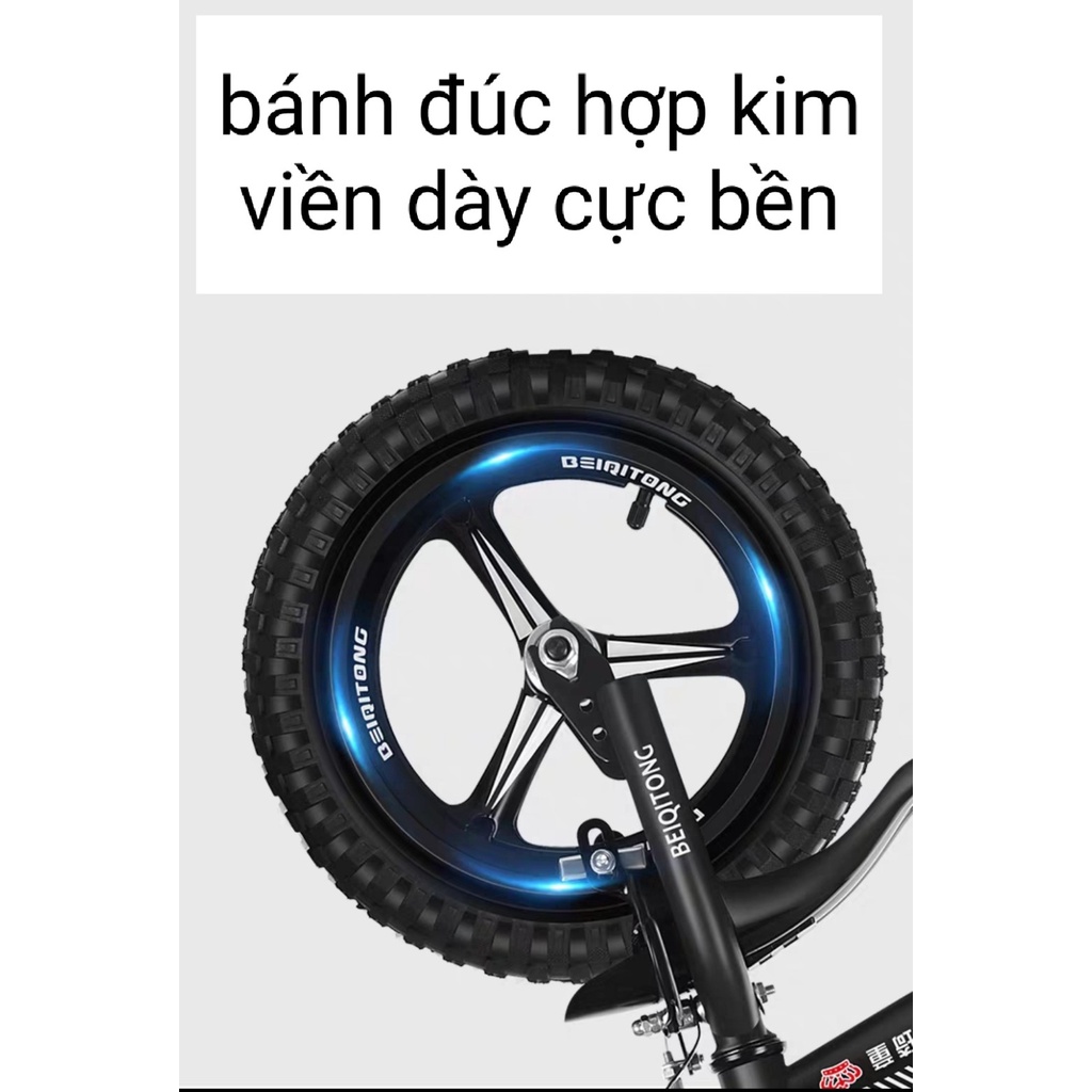 Xe đạp cho bé yêu BeQiTongM200-TẶNG KÈM ĐỒ BẢO HỘ BÌNH NƯỚC