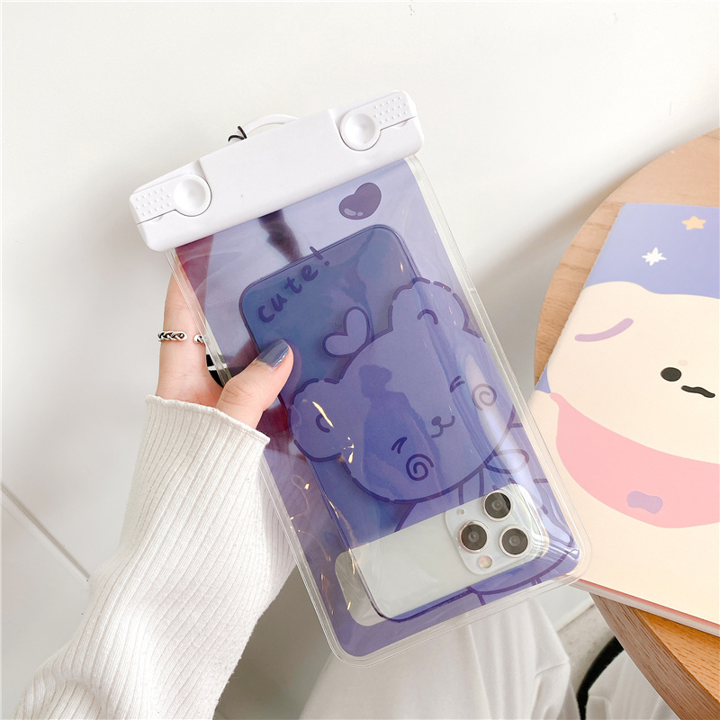 Ốp Lưng Chống Nước In Hình Chuột Mickey Minnie Cho Iphone 12 11 Pro Max 8 Plus Samsung Xiaomi