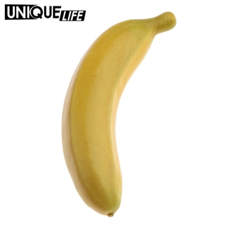 [1 quả chuối giả nhân tạo thực tế để trưng bày mô phỏng cao