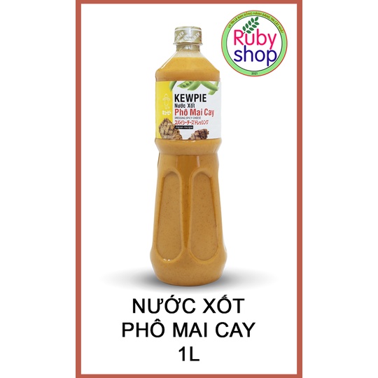 NƯỚC XỐT PHÔ MAI CAY KEWPIE 1 LIT - VỊ CAY CHẤM CẢ THẾ GIỚI