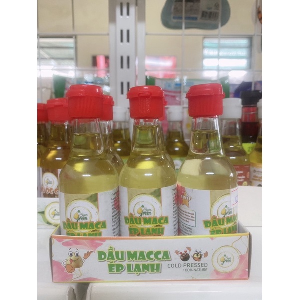 Dầu Ăn Dặm Macca Super Green 60ml Cho Bé Từ 6 Tháng