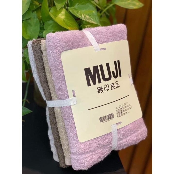 Set 4 Khăn Tắm Gội Siêu Bông, Siêu Đẹp