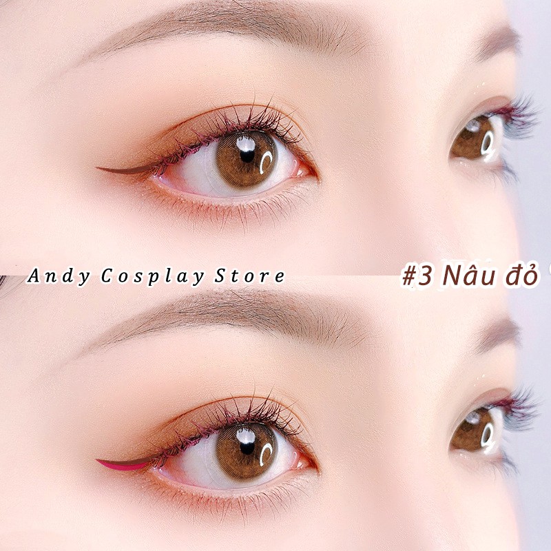 [CÓ SẴN] Eyeliner bút kẻ mắt các màu HANRU