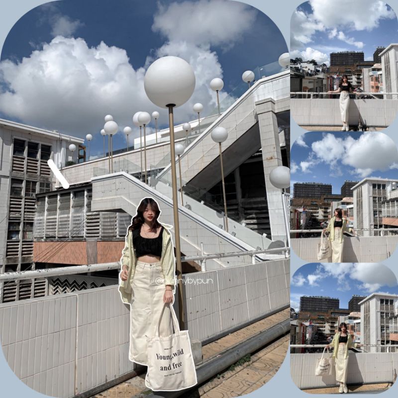 [PUN] Chân váy kaki dáng dài | BigBuy360 - bigbuy360.vn