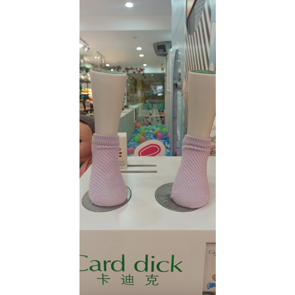 Tất ngắn full box từ 0-6 tuổi cotton bốn mùa dễ thương cho bé thương hiệu Card Dick