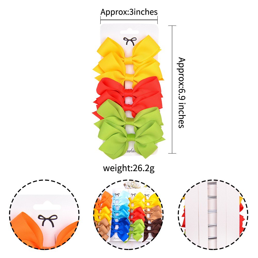 Kẹp tóc KIDSBOWS phối nơ phong cách thời trang xinh xắn cho bé gái