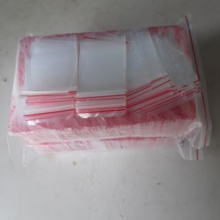 Túi zip chỉ đỏ size 6*8cm (100g)