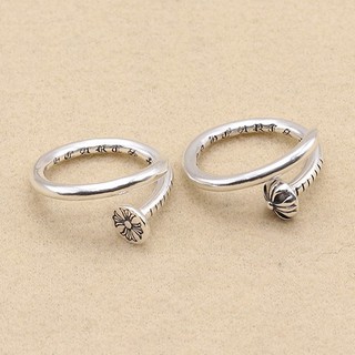 Nhẫn Đinh Tán mạ Bạc 925
