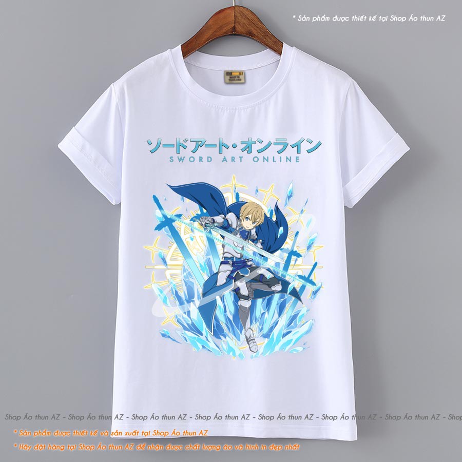 Áo thun Anime Sword Art Online Eugeo Alicization - Cotton Thái đẹp M2477