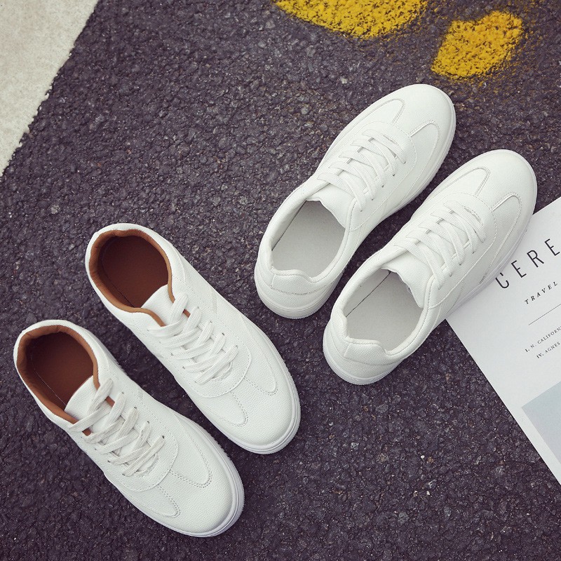 Giày thể thao nữ độn đế 4cm siêu êm. Sneaker nữ độn đế kiểu dáng hàn quốc.