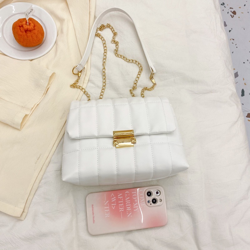 Túi Đeo Chéo Vai Bằng Da Mềm Kiểu Vuông Thời Trang Sành Điệu Cho Nữ