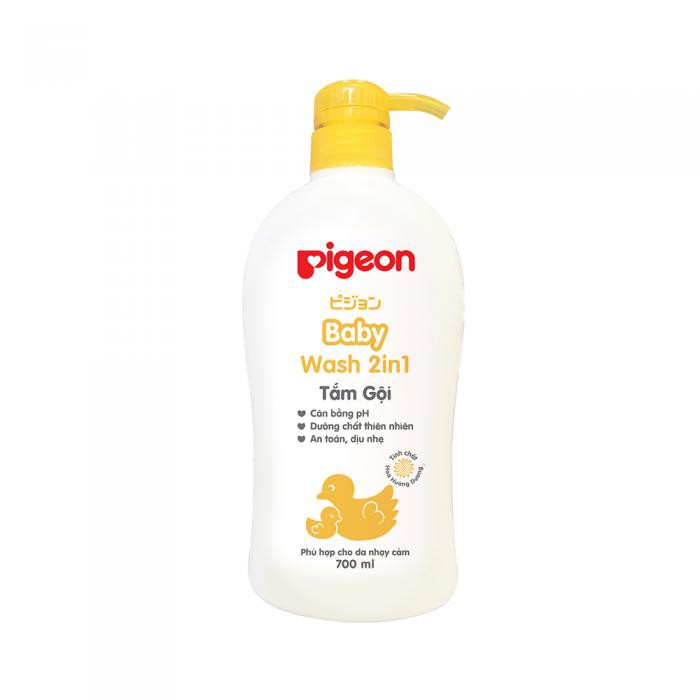 Sữa tắm gội Pigeon 700ml