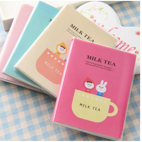 Sổ tay mini MILK TEA độc đáo - Số tay học sinh 69 tờ