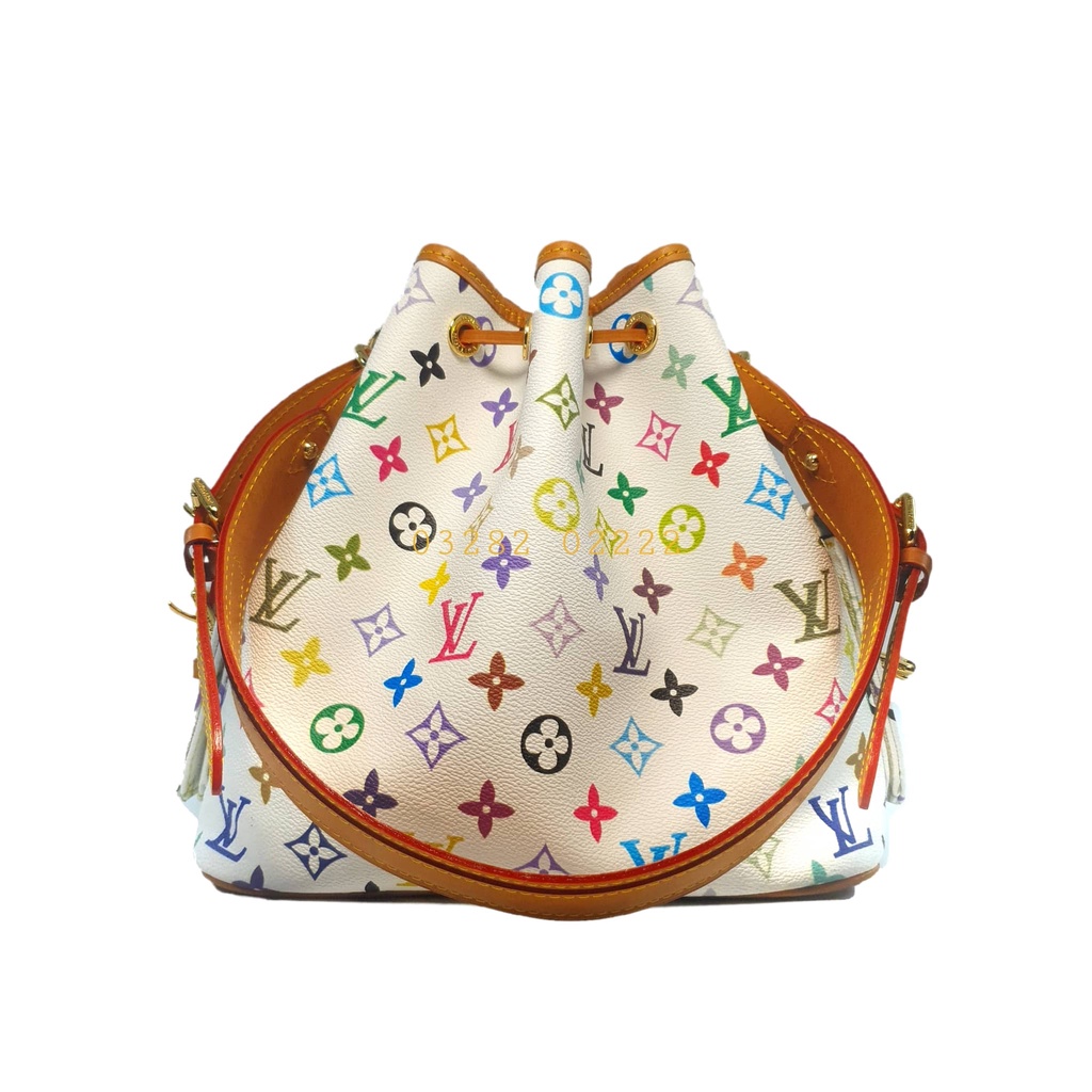 III.Túi xách Bucket LV trắng 7 màu si Nhật xịn sò
