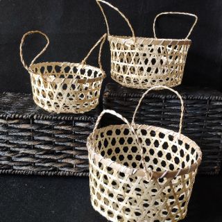 Giỏ tre tròn bộ 3 chiếc