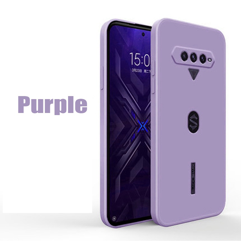 Ốp Điện Thoại Silicon Mềm Màu Trơn Cho Xiaomi Black Shark 4 Pro Black Shark 3