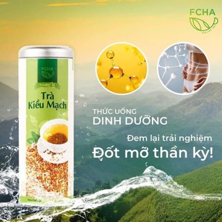 [ Tặng bình thuỷ tinh]  Trà Kiều mạch Fcha 220g