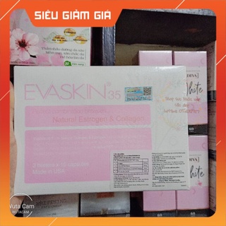Evaskin 35 viên uống hỗ trợ giảm nám da