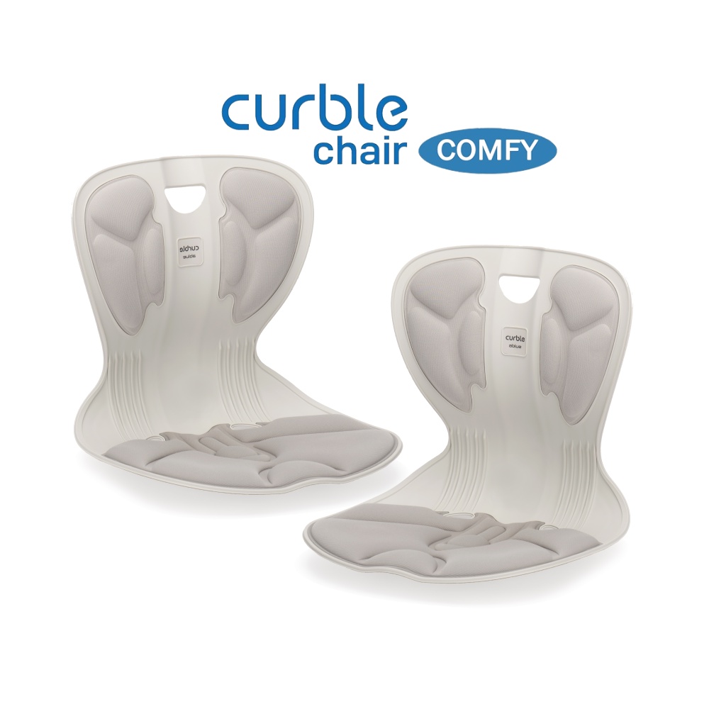 [CHÍNH HÃNG ABLUE] Combo 2 Ghế Curble Comfy chỉnh dáng ngồi đúng, chống gù. Hàn Quốc (Made in Korea). Nhiều màu lựa chọn