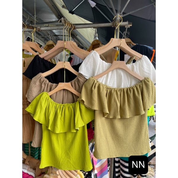 ÁO TRỄ VAI BÈO XỐP ĐIỆU ĐÀ MS12234