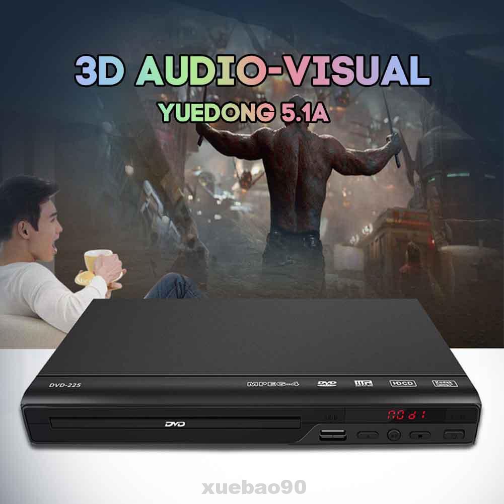 Máy Nghe Nhạc Dvd Hd 1080p Cổng Cắm Usb 5.1 Âm Thanh Hay Và Phụ Kiện