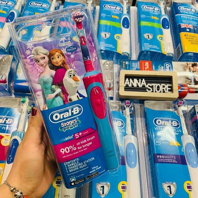 Tổng hợp bàn chải điện oralB đủ loại cam kết hàng chuẩn 100%