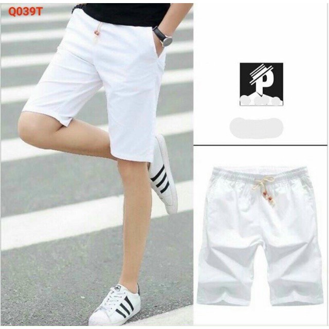 ❤️ QUẦN ĐÙI NAM ❤️ QUẦN SHORT NAM NỮ CHẤT VẢI KAKI LƯNG THUN CÓ TÚI RỘNG ỐNG XUÔNG LỮNG MẶC NHÀ [ ẢNH THẬT ]