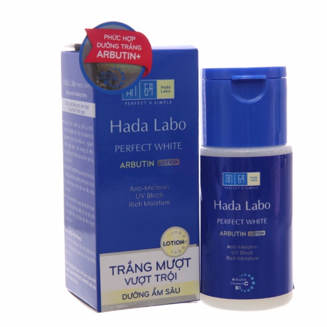 Dung dịch dưỡng trắng Hada Labo LOTION  Perfect White 100ml