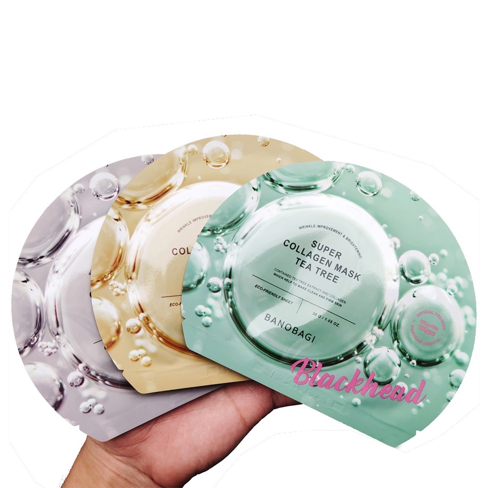 Mặt nạ Banobagi Super Collagen mẫu mới, dưỡng ẩm trắng da, chống lão hóa Hàn Quốc