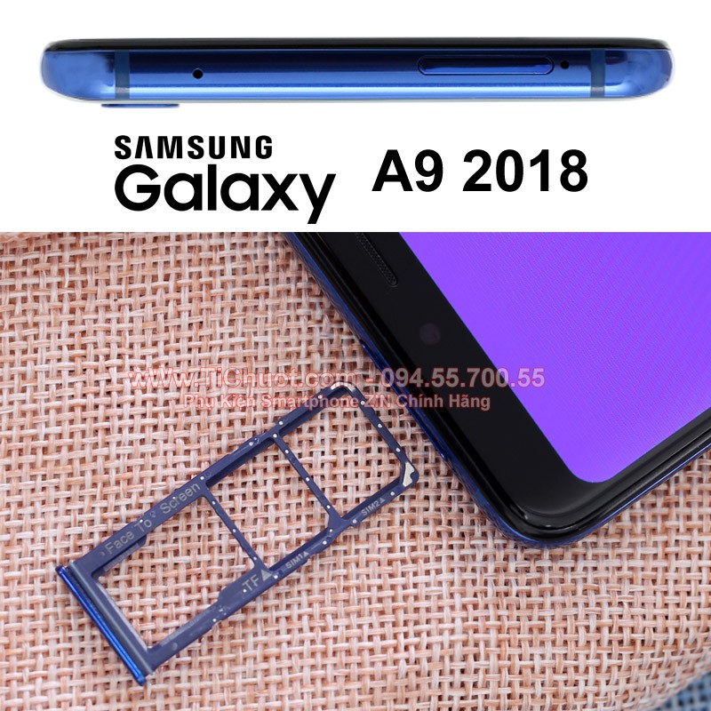 Khay sim Samsung A9 2018 ZIN Chính Hãng