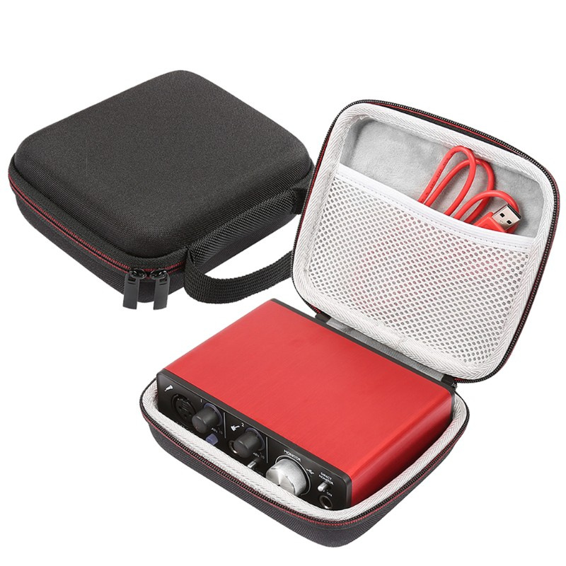 Túi Eva Cứng Đựng Tai Nghe Cổng Usb Cho Focusrite Scarlett Solo 2i2