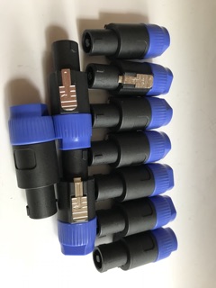 10 jack cắm loa đầu tròn sịn