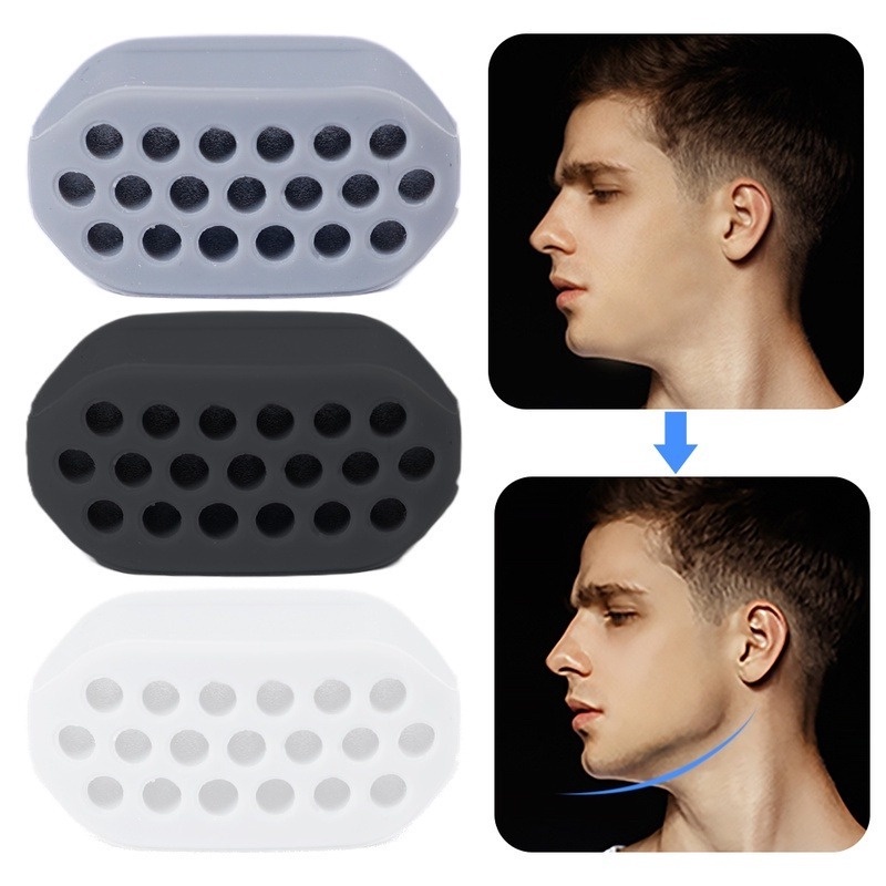 1 Bóng Silicone Dùng Tập Cơ Mặt / Miệng Chống Nếp Nhăn Tiện Lợi