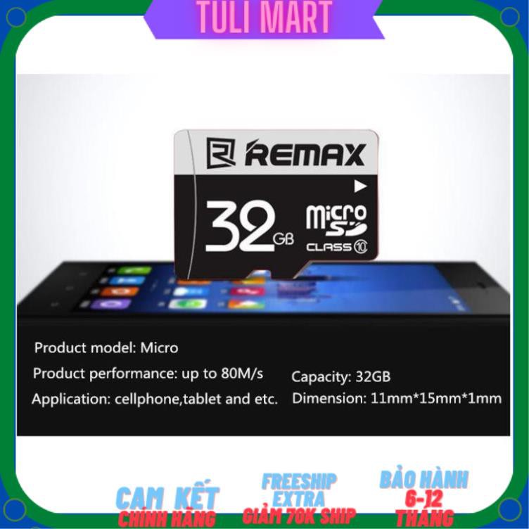 Thẻ nhớ Mircro SD Card Remax C10 64Gb/ 128Gb