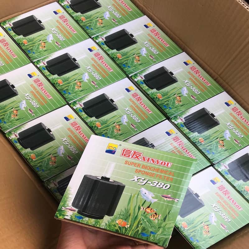 Lọc Sủi Vi Sinh Bio XY180, XY280, XY380, XY168 Cho Hồ Cá Cảnh Giá Tốt