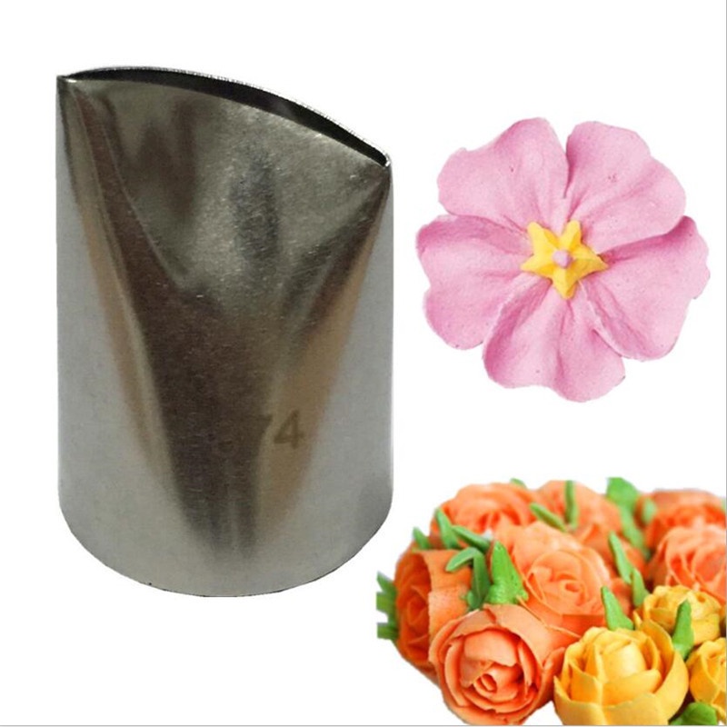 Set 5 Vòi Nặn Kem Trang Trí Bánh Bằng Thép Không Gỉ 304