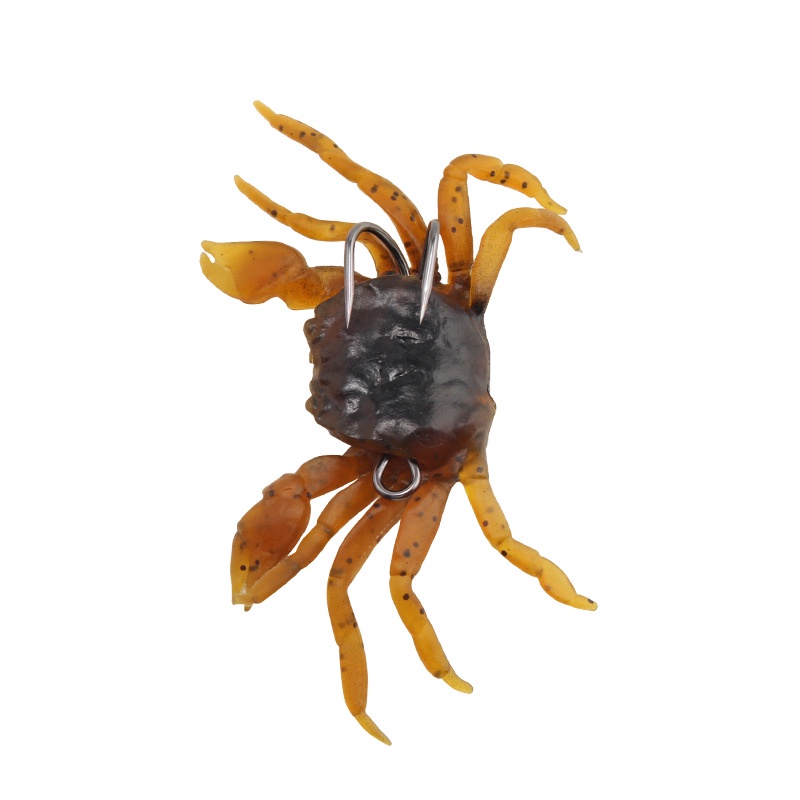 Mồi Câu Cá Giả Hình Con Cua Mềm 13cm 33.5g