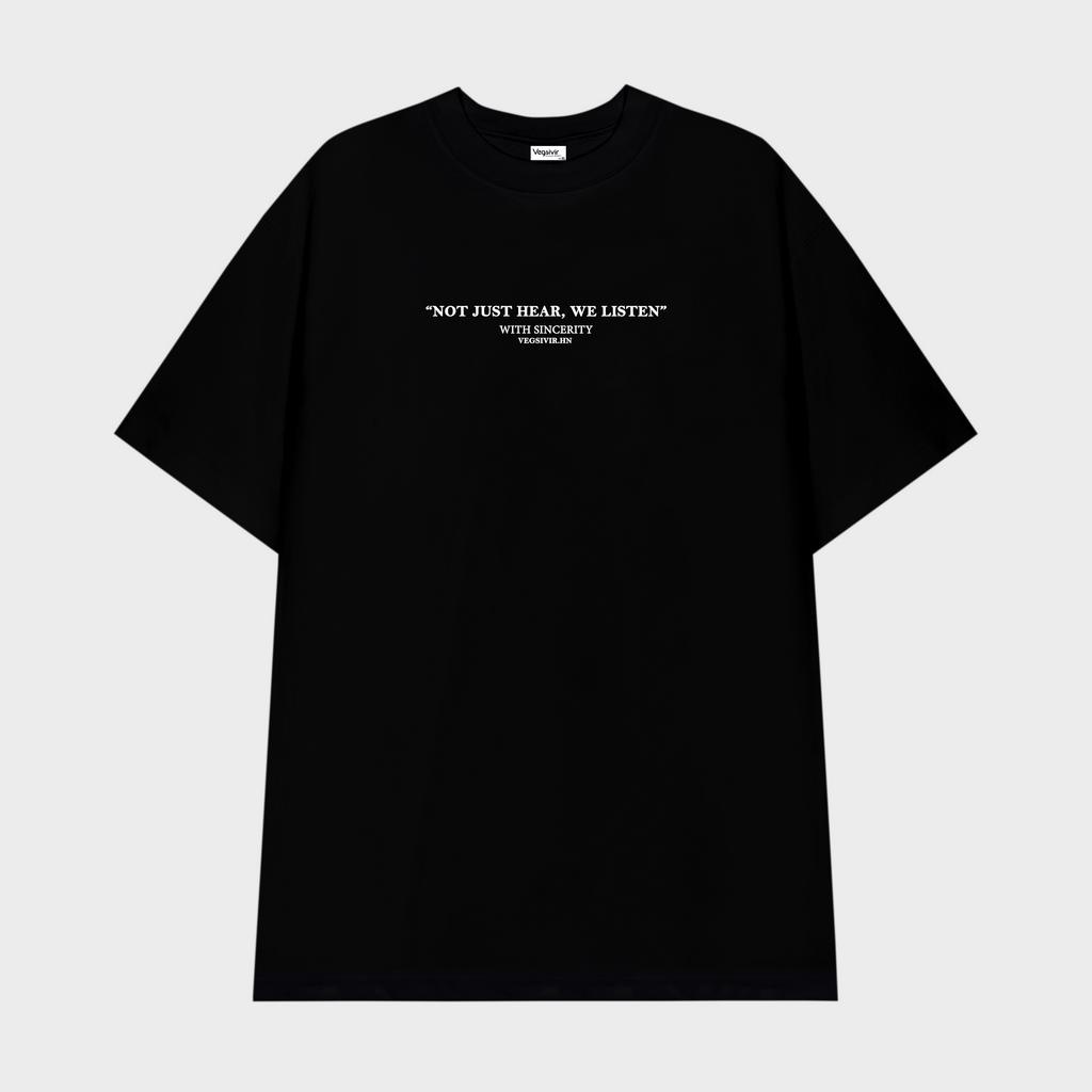 Áo Thun Unisex Vegsivir - SINCERITY