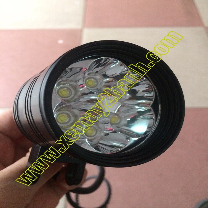 Đèn trợ sáng xe máy | Đèn Trợ Sáng L6 mini 3 chế độ