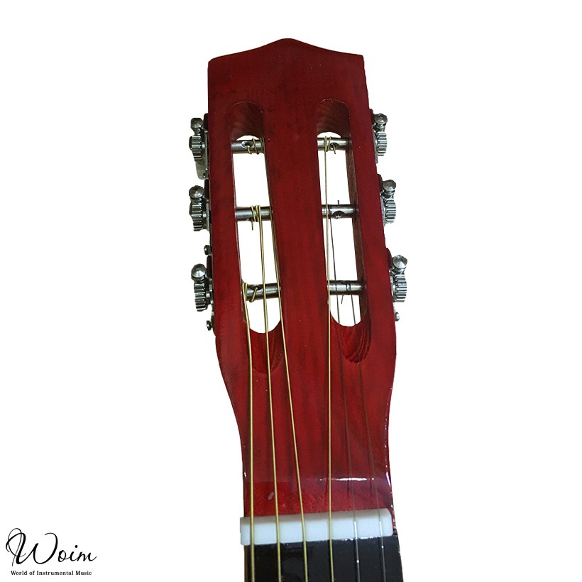 Đàn Guitar Woim Acoustic Dáng D GU04 Màu Gỗ Hồng Đào