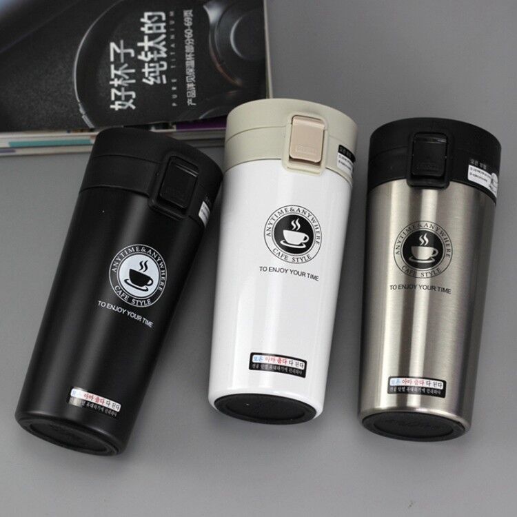 HOT Premium Travel Coffee Mug Stainless Steel Thermos Tumbler Cups Vacuum Flask Water Bottle Tea Mug