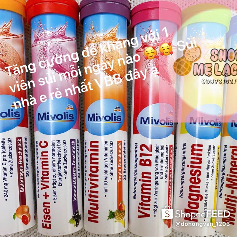 [Link cũ bán hơn 500 sản phẩm bị xoá] Viên sủi Mivolis hỗ trợ hệ miễn dịch- Hàng Đức | BigBuy360 - bigbuy360.vn