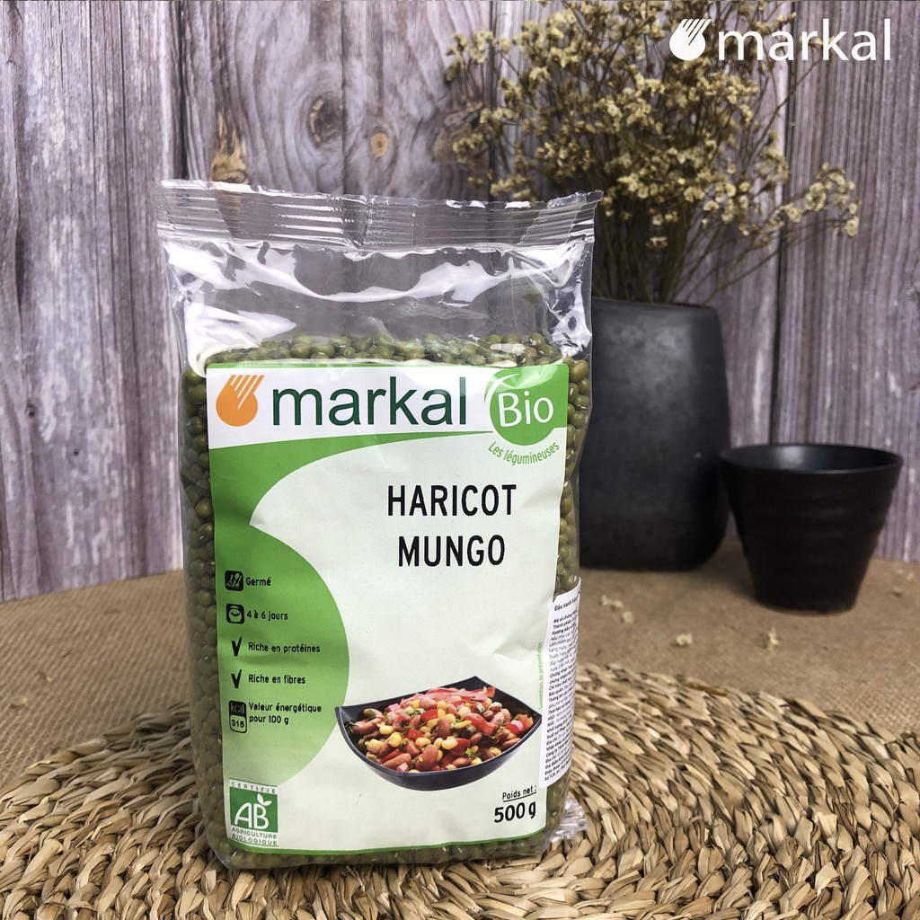 Đậu xanh hữu cơ Markal - 500gr