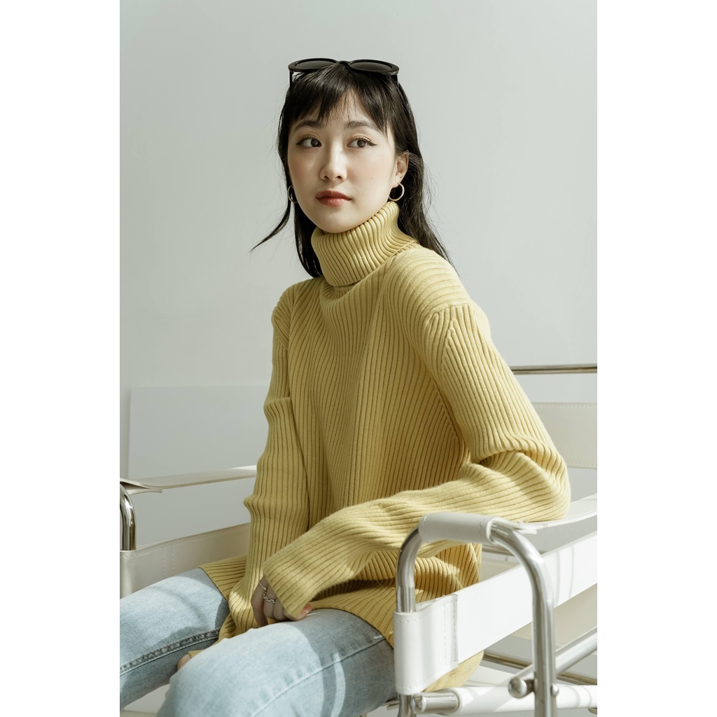 Áo Len cổ lọ dài tay trơn màu Tropical Méo Shop | BigBuy360 - bigbuy360.vn