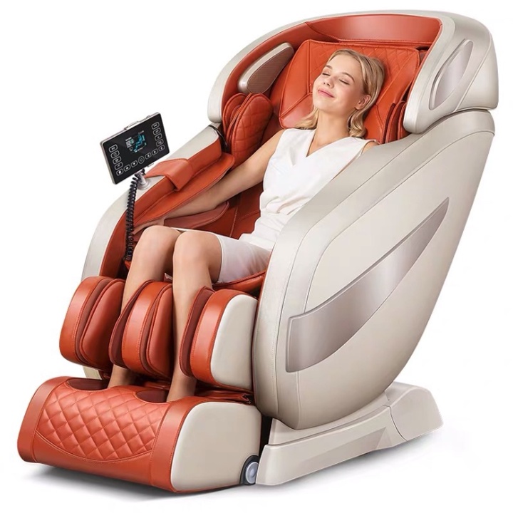 Ghế massage toàn thân cao cấp sử dụng con lăn 4D mang lại cảm giác xoa bóp chân thật nhất K120