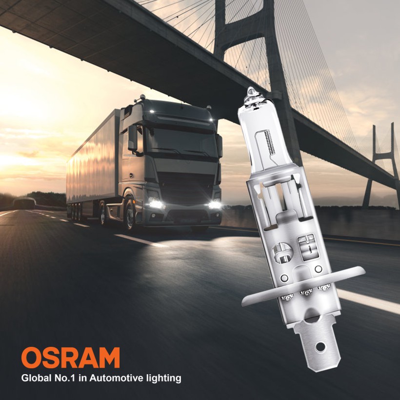 Bóng Đèn Halogen OSRAM Original H1 24V 70W Nhập Khẩu Chính Hãng