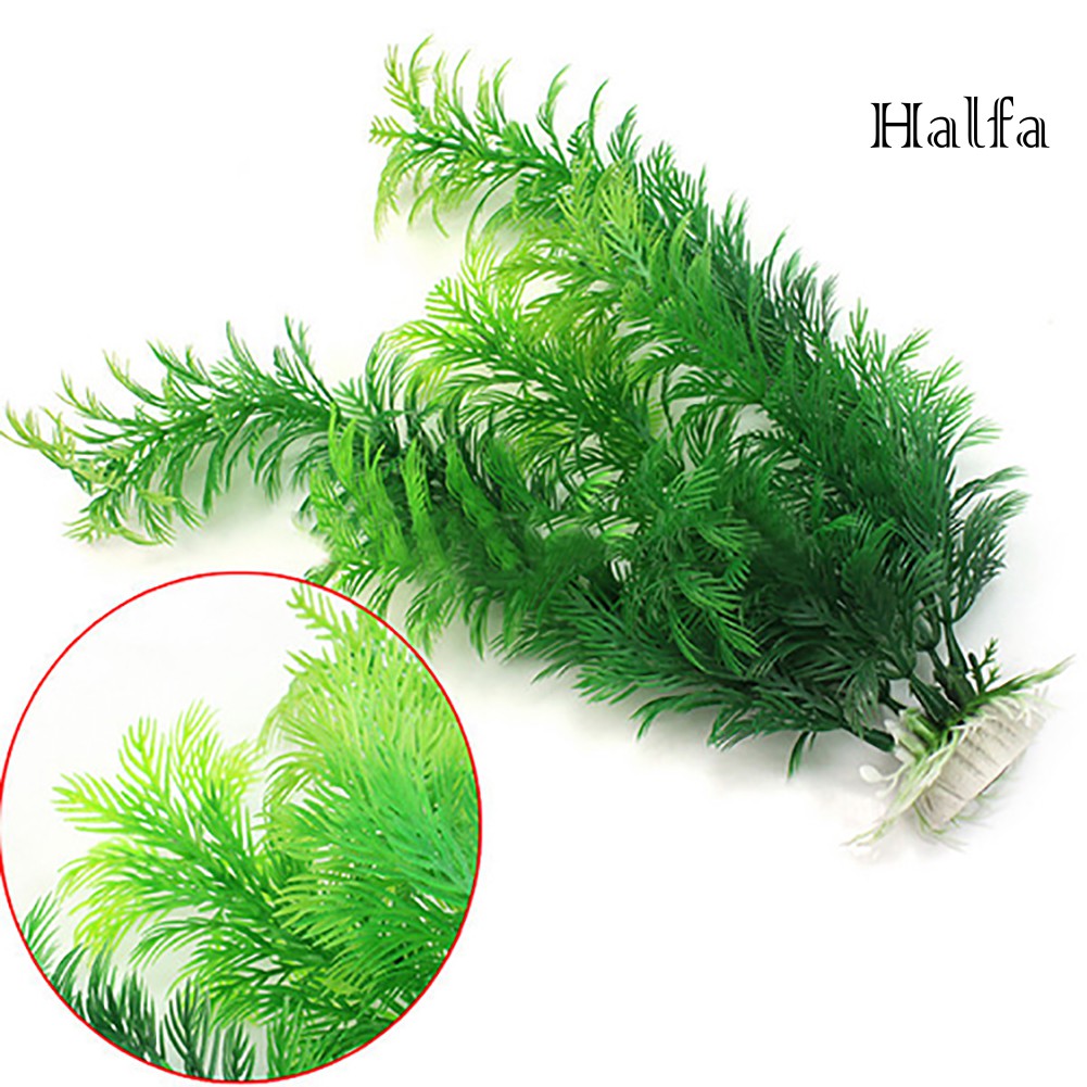 Cỏ Nhân Tạo Bằng Nhựa Trang Trí Bể Cá Đẹp Mắt