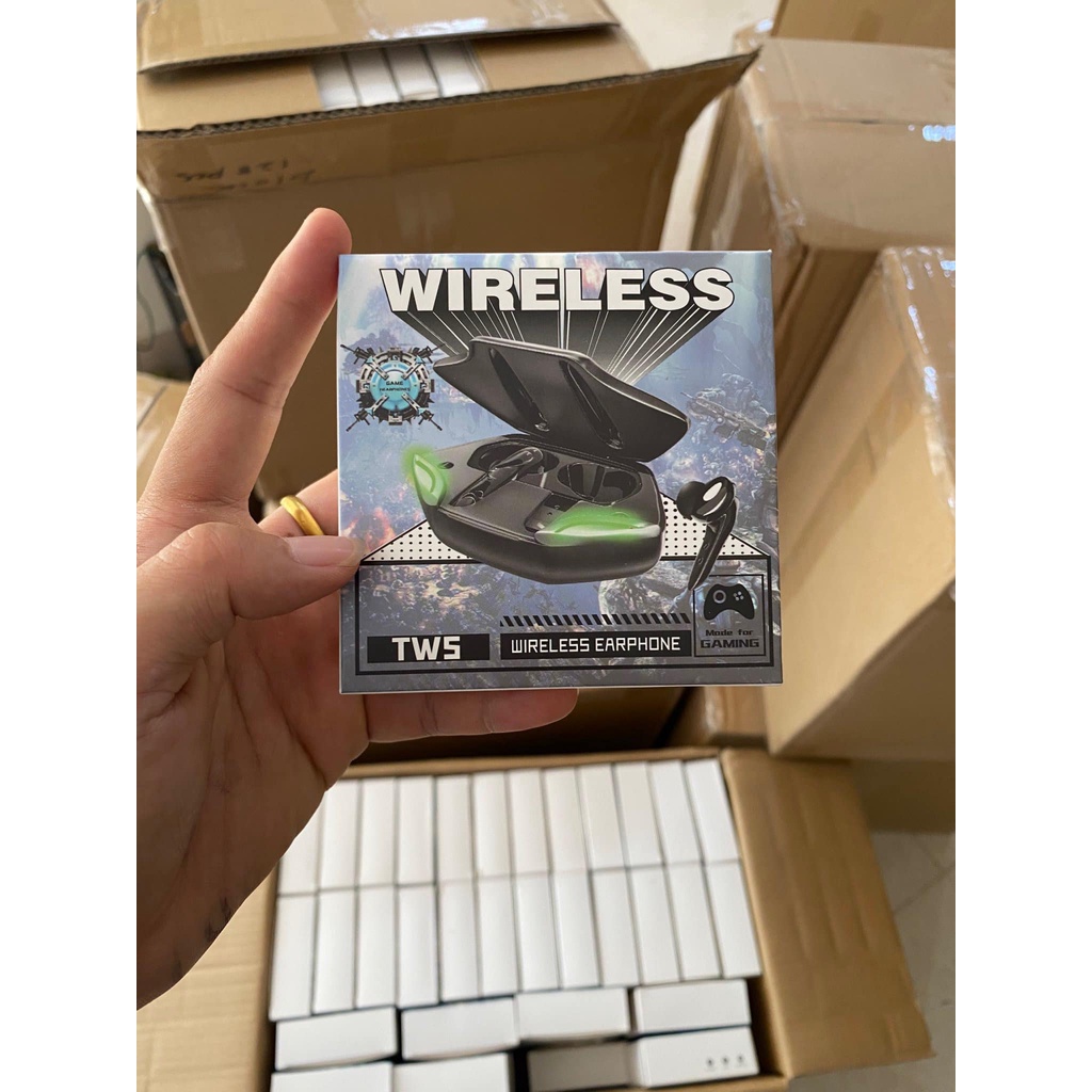 Tai Nghe Gaming Apro366 Tws Bluetooth 5.0 - Không Dây Có Mic Với Độ Trễ Thấp - Chính Hãng Tin Shop