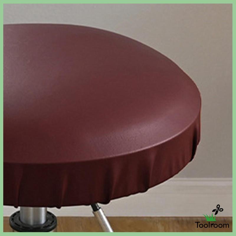 Vỏ Bọc Ghế Ngồi Bằng Da PU Co Giãn Chống Nước Chống Bụi Cho Quán Bar 14-18inch