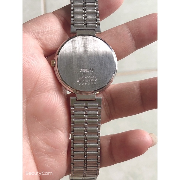 Đồng hồ nữ trăng sao hiệu sunlord quartz